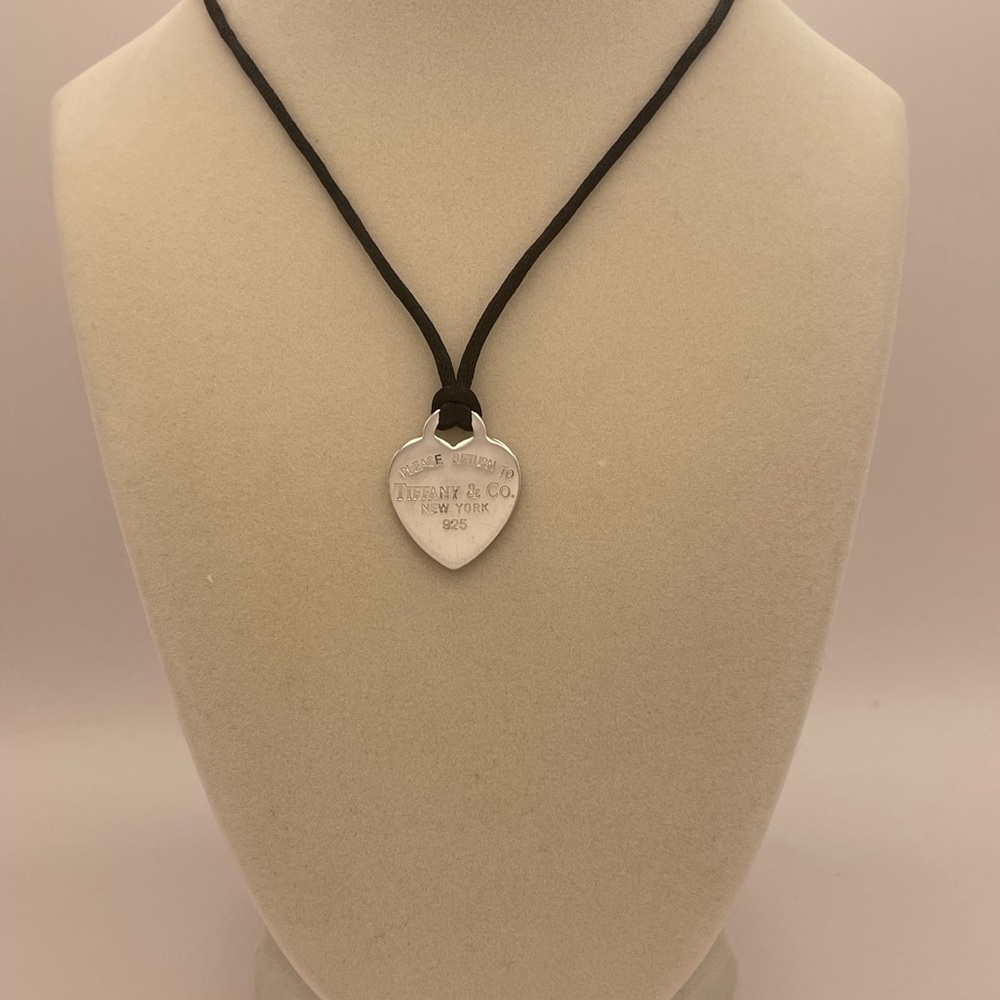 Tiffany Co Return to Tiffany Heart Pendant Necklace